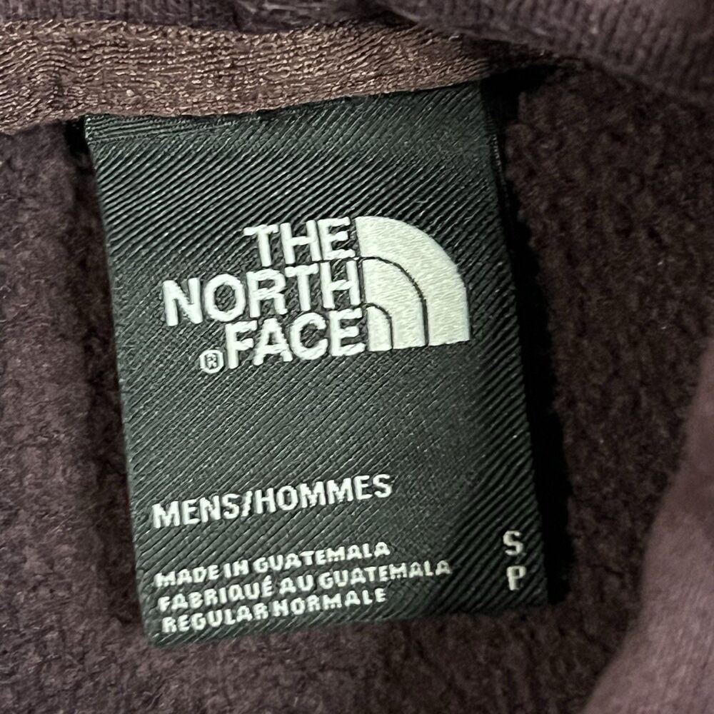 The North Face Hoodie Sweatshirt Never Stop Exploring Mens Sz S Maroon - Picture 4 of 9